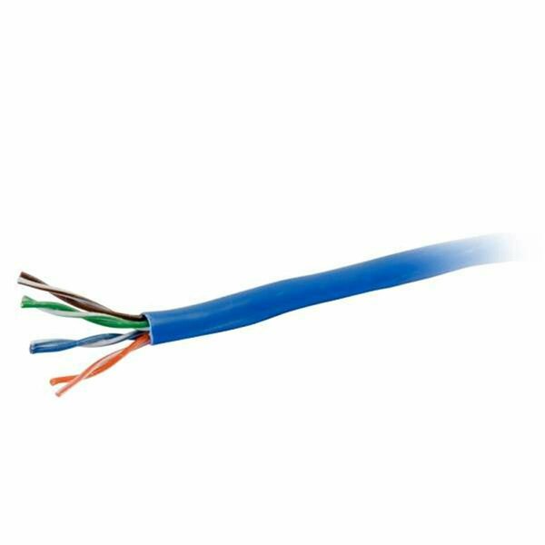 Cb Distributing 1000 ft. Cat6 Solid Plenum CMP Cable - Blue ST266069